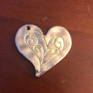 Heart pendent